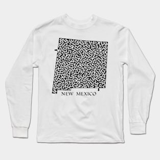 State of New Mexico Maze Long Sleeve T-Shirt